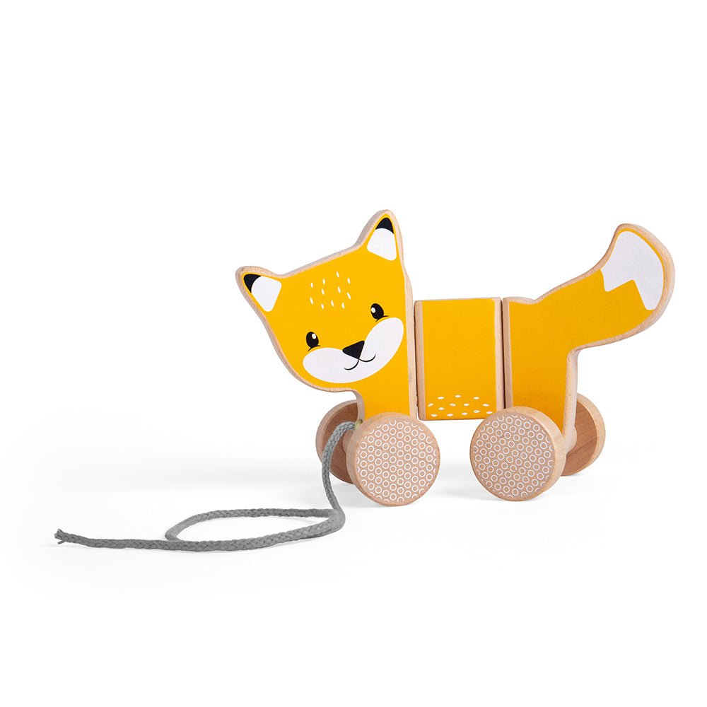 Pull Along Fox - FSC® Certified - Toby Tiger