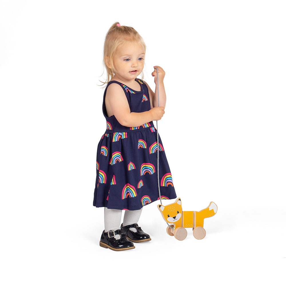 Pull Along Fox - FSC® Certified - Toby Tiger