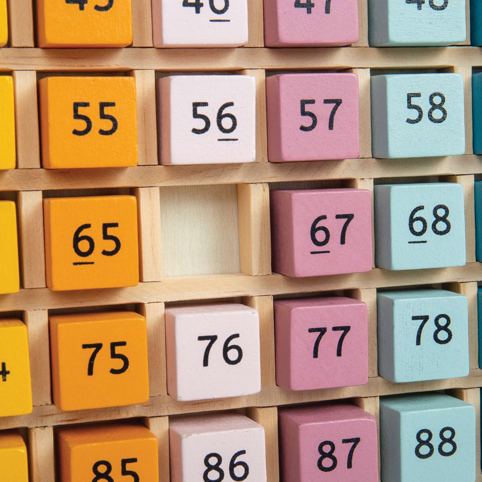 Number Tray - FSC® Certified - Toby Tiger UK