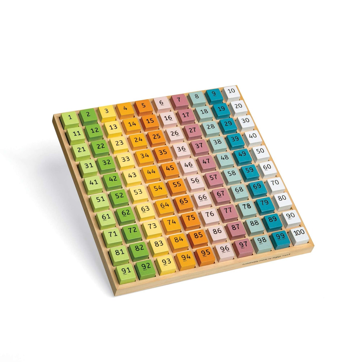 Plateau numéroté - Certifié FSC®