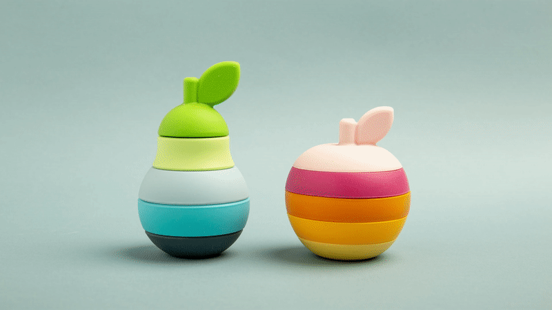 Stacking Apple & Pear