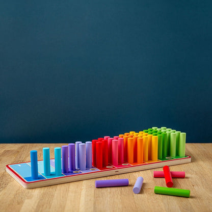 Rainbow Counting Sticks - Toby Tiger UK Retail