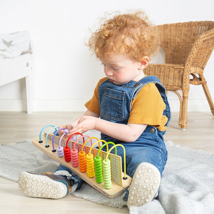 Rainbow Counting Abacus - Toby Tiger UK Retail
