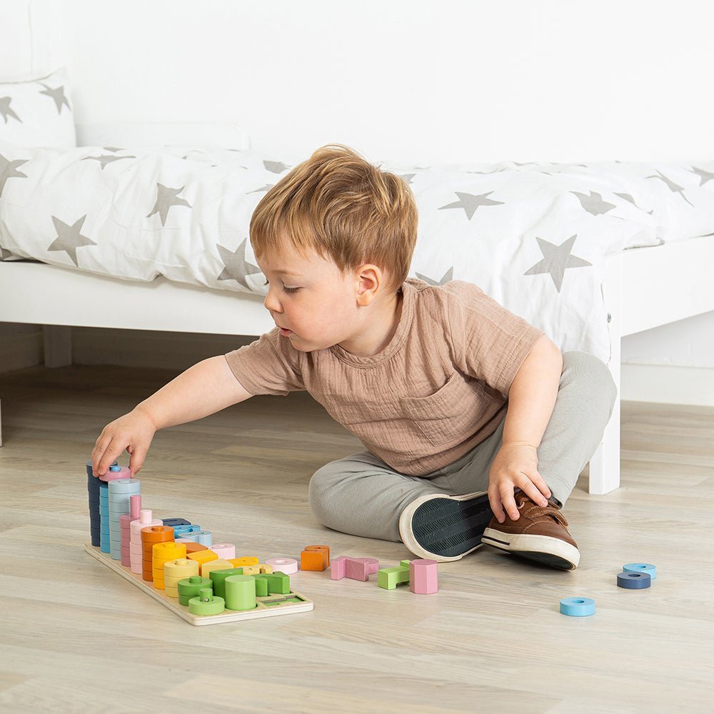 FSC® Certified 1 - 10 Counting Board - Toby Tiger UK Retail