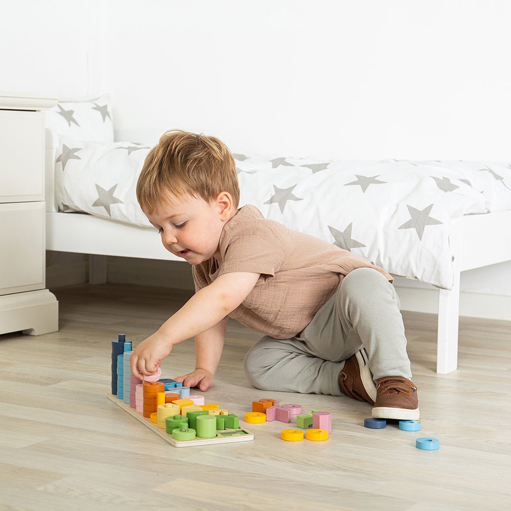 FSC® Certified 1 - 10 Counting Board - Toby Tiger UK Retail