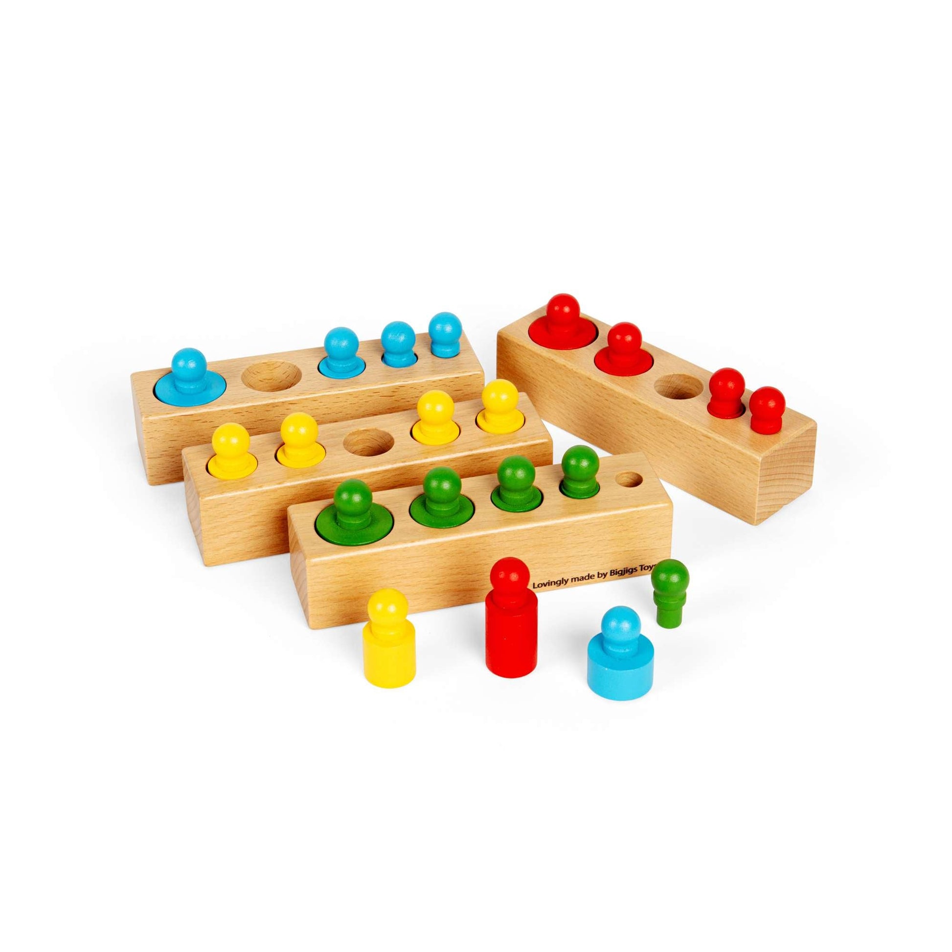 Peg Blocks - Toby Tiger