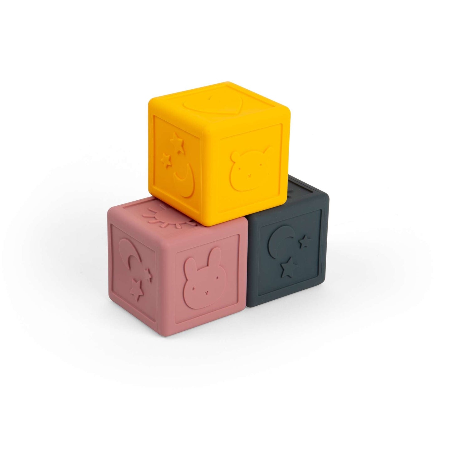Cubes sensoriels en silicone