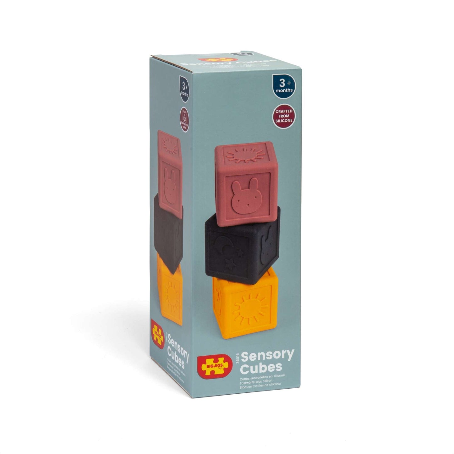 Cubes sensoriels en silicone