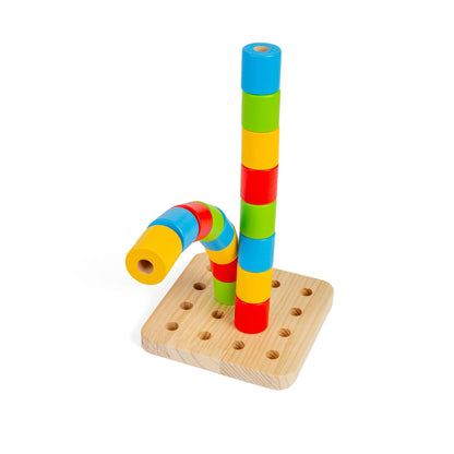 Wobbly Peg Board - Toby Tiger