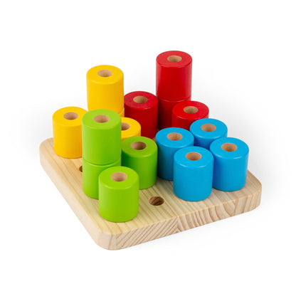 Wobbly Peg Board - Toby Tiger