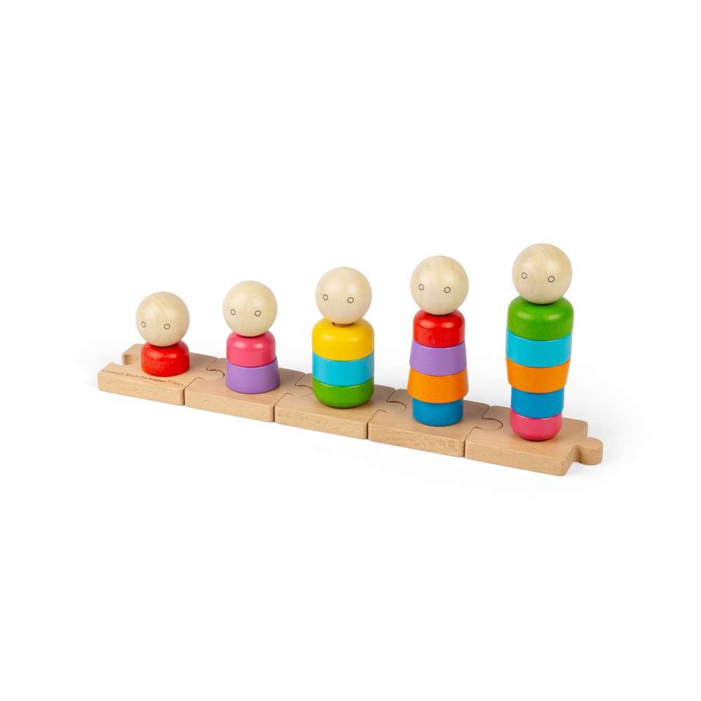 Rainbow Family - Wooden Toy - Toby Tiger