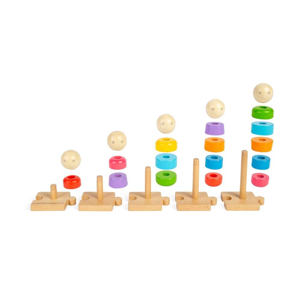 Rainbow Family - Wooden Toy - Toby Tiger
