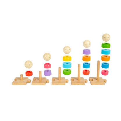 Rainbow Family - Wooden Toy - Toby Tiger
