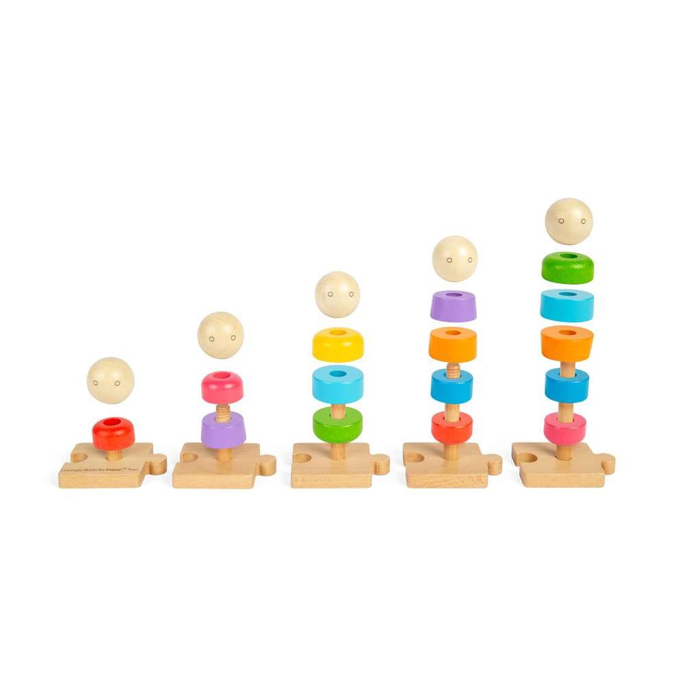 Rainbow Family - Wooden Toy - Toby Tiger