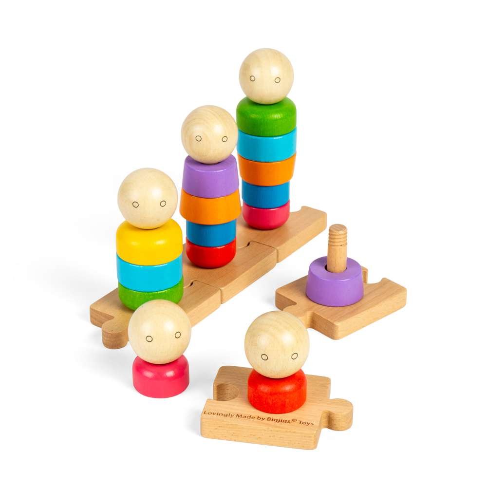 Rainbow Family - Wooden Toy - Toby Tiger