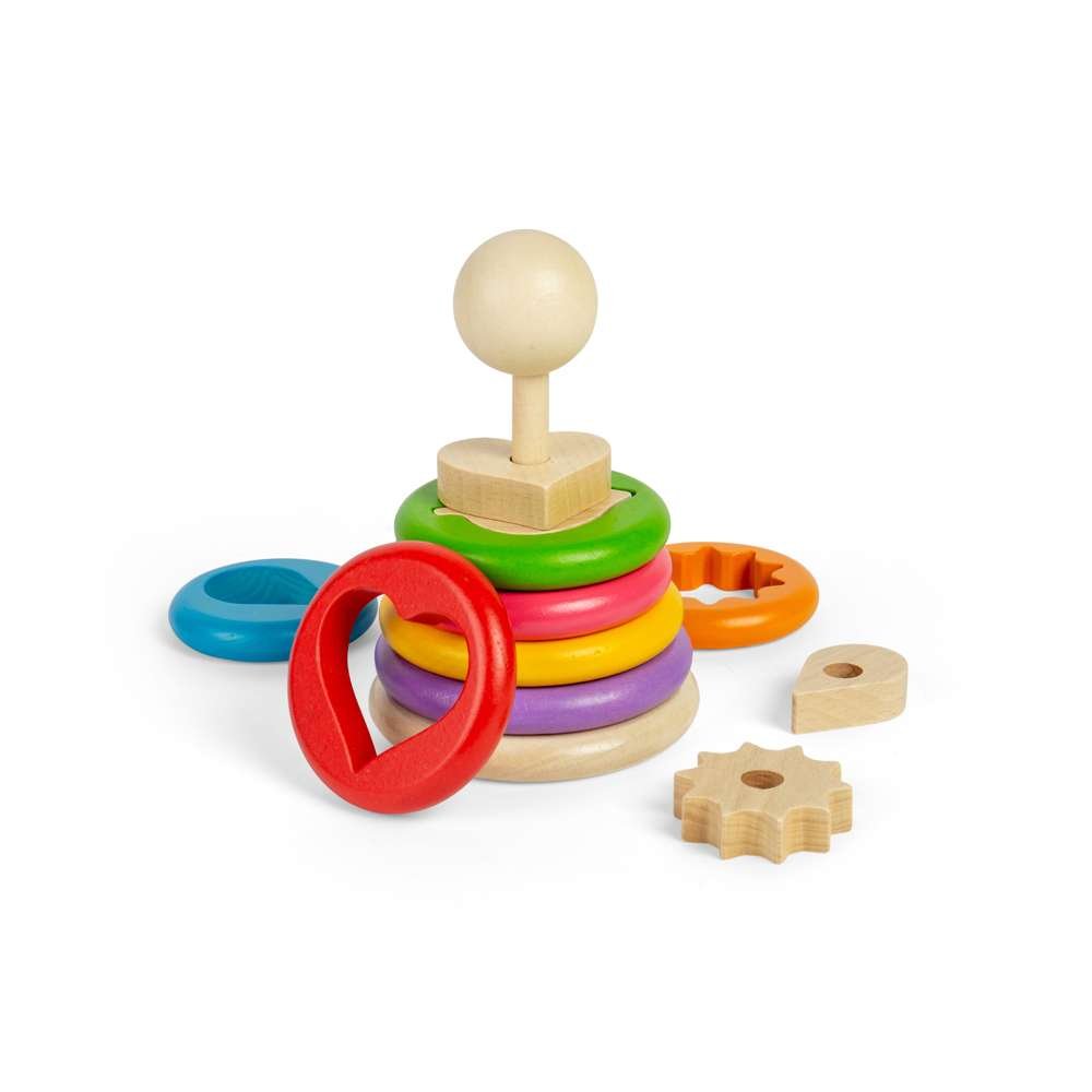 Secret Shape Stacker - Montessori Toy - Toby Tiger