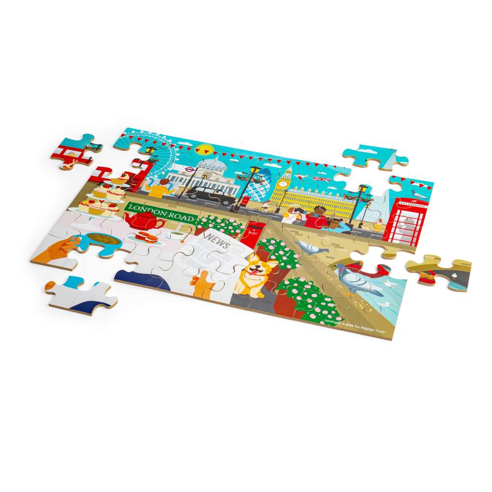 London City Floor Puzzle - Toby Tiger