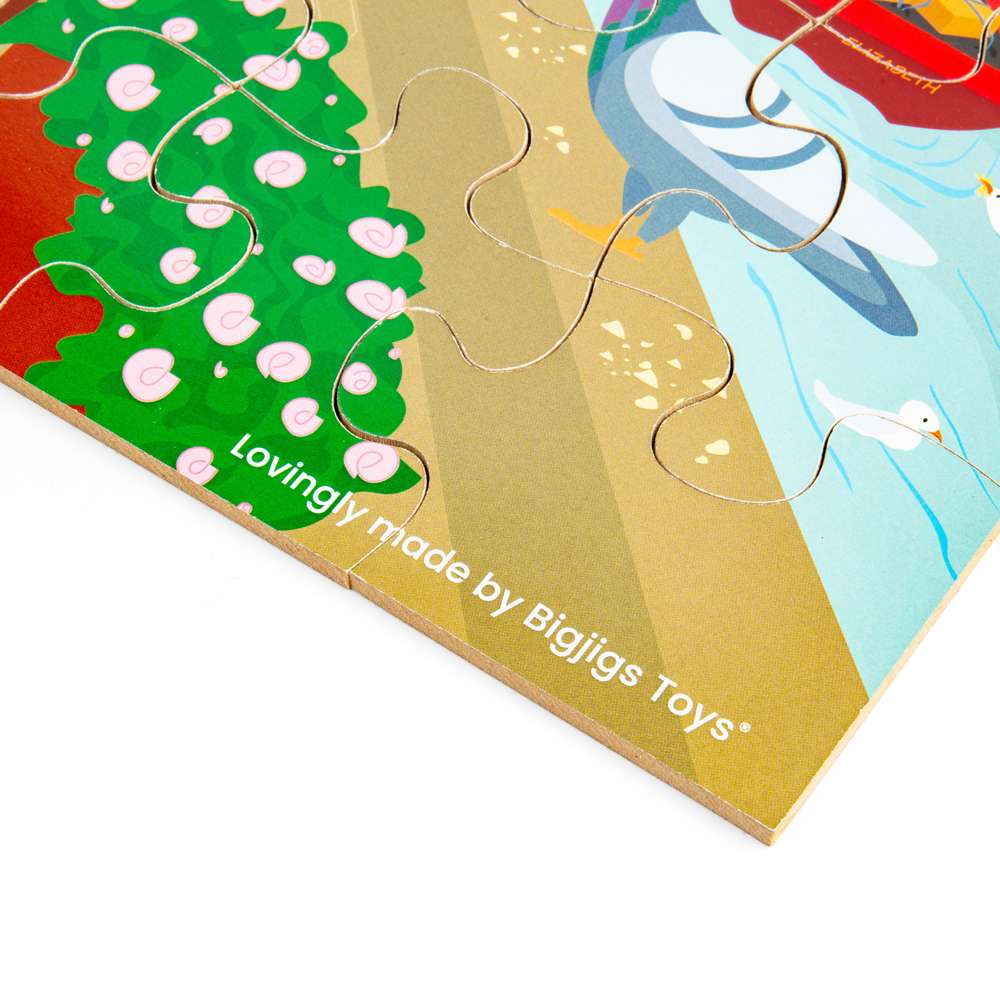 London City Floor Puzzle - Toby Tiger