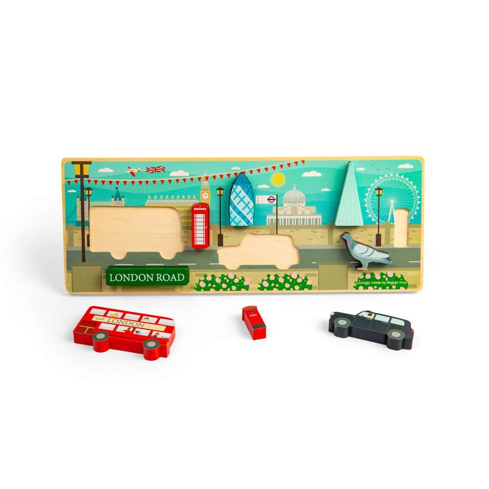 London Chunky Puzzle - Toby Tiger