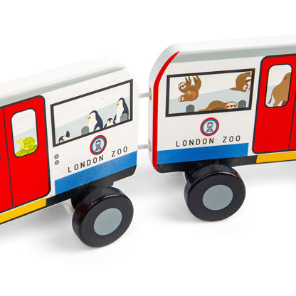 London Pull Along Tube - Toby Tiger