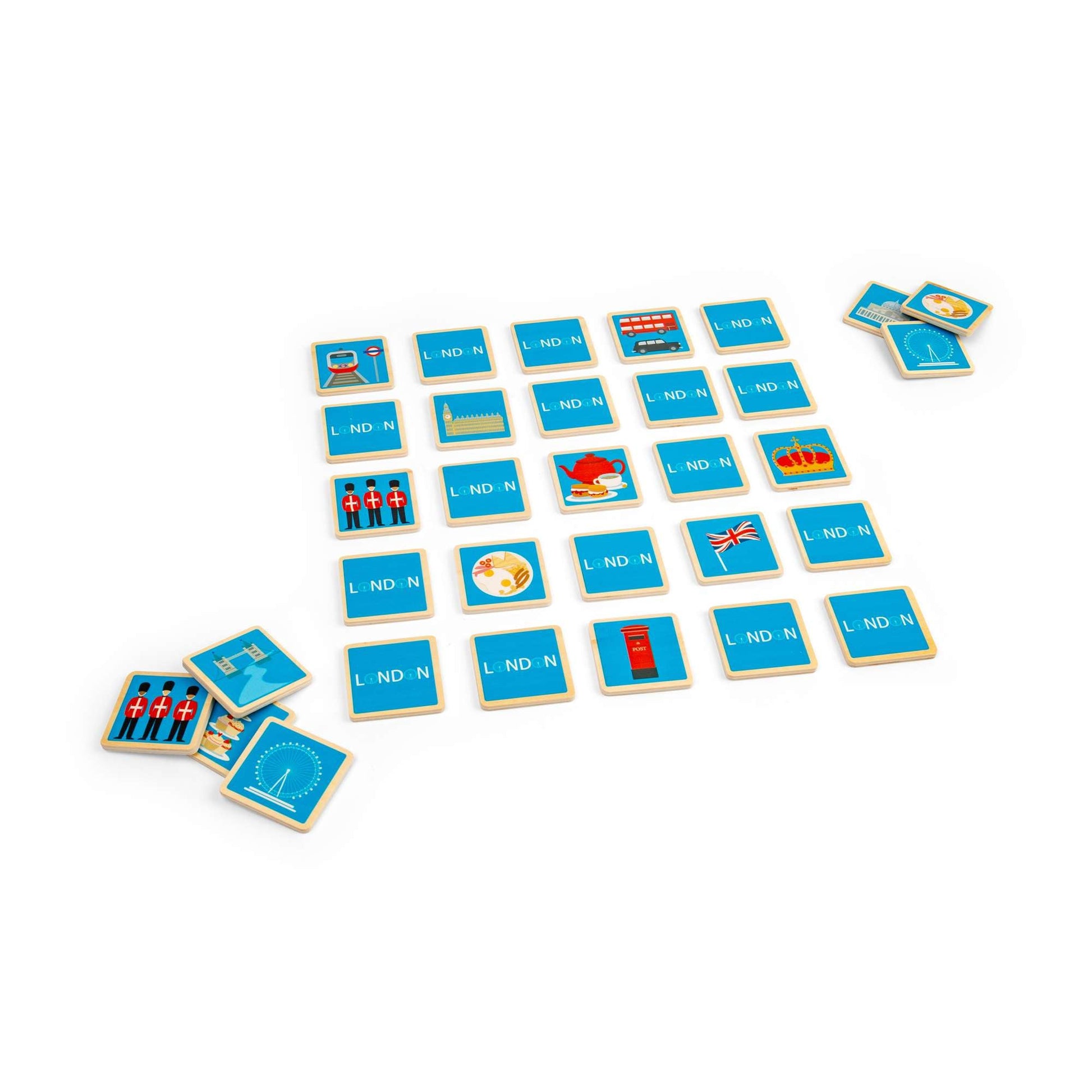 London Memory Game - Toby Tiger