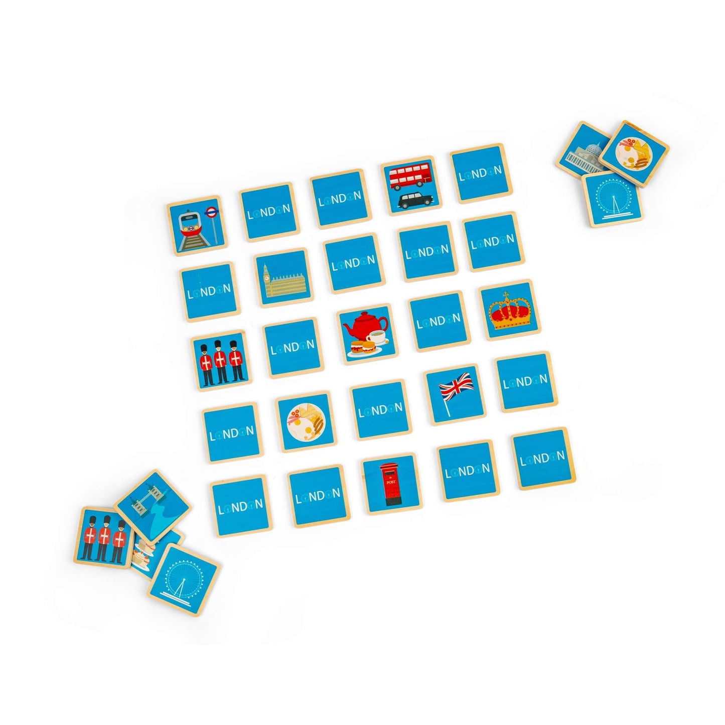 London Memory Game - Toby Tiger