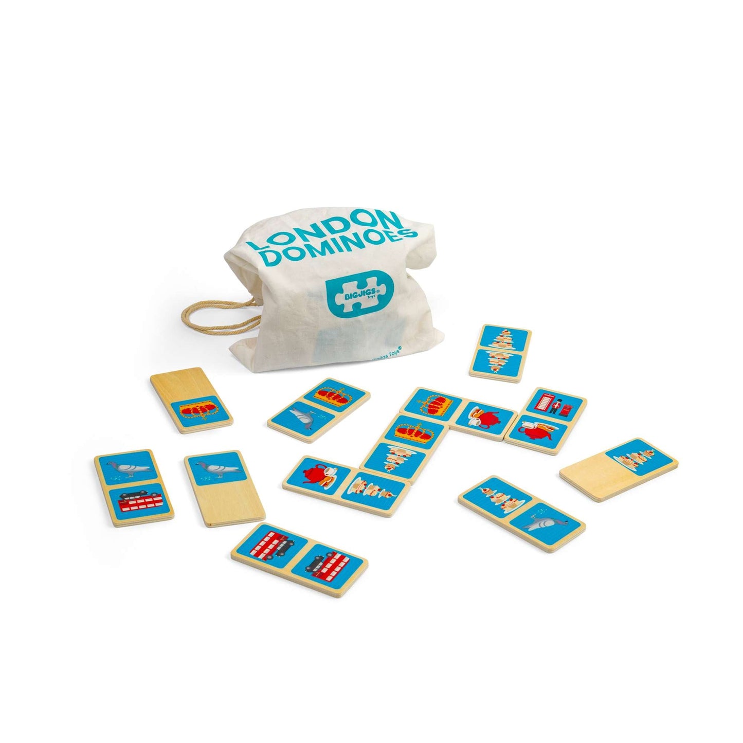 London Dominoes - Toby Tiger