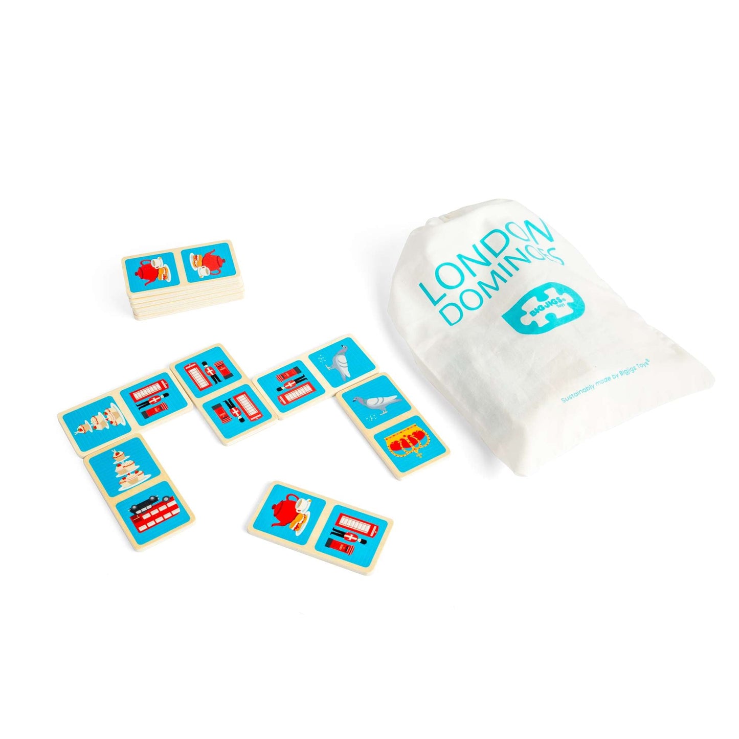 London Dominoes - Toby Tiger