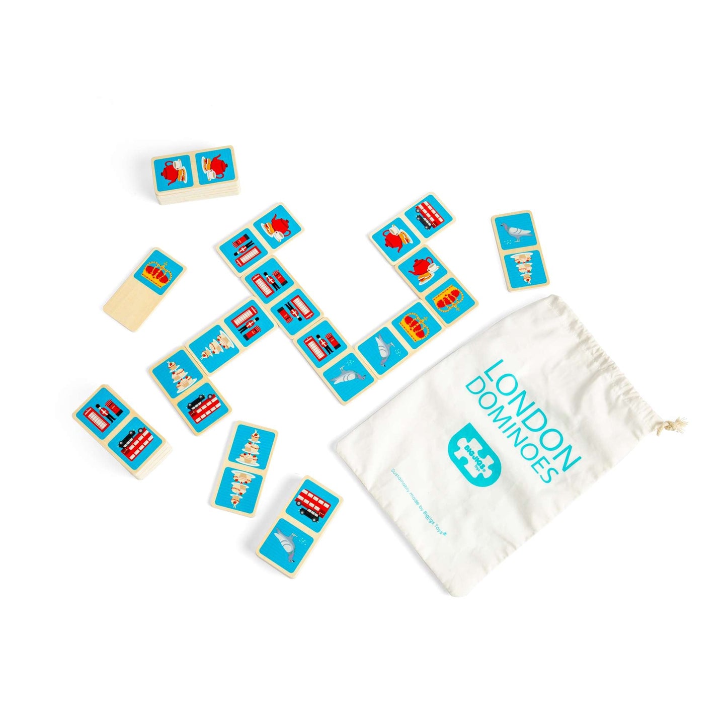 London Dominoes - Toby Tiger