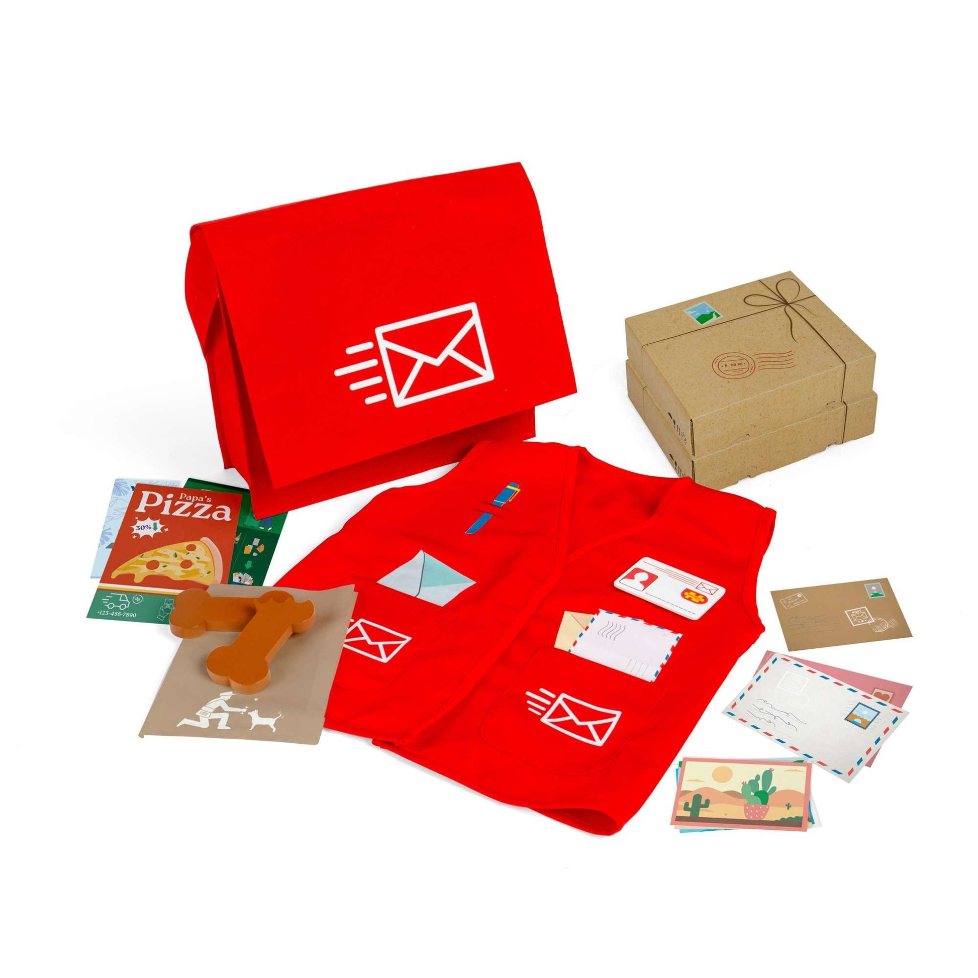 Mail Carrier Dress Up - Toby Tiger