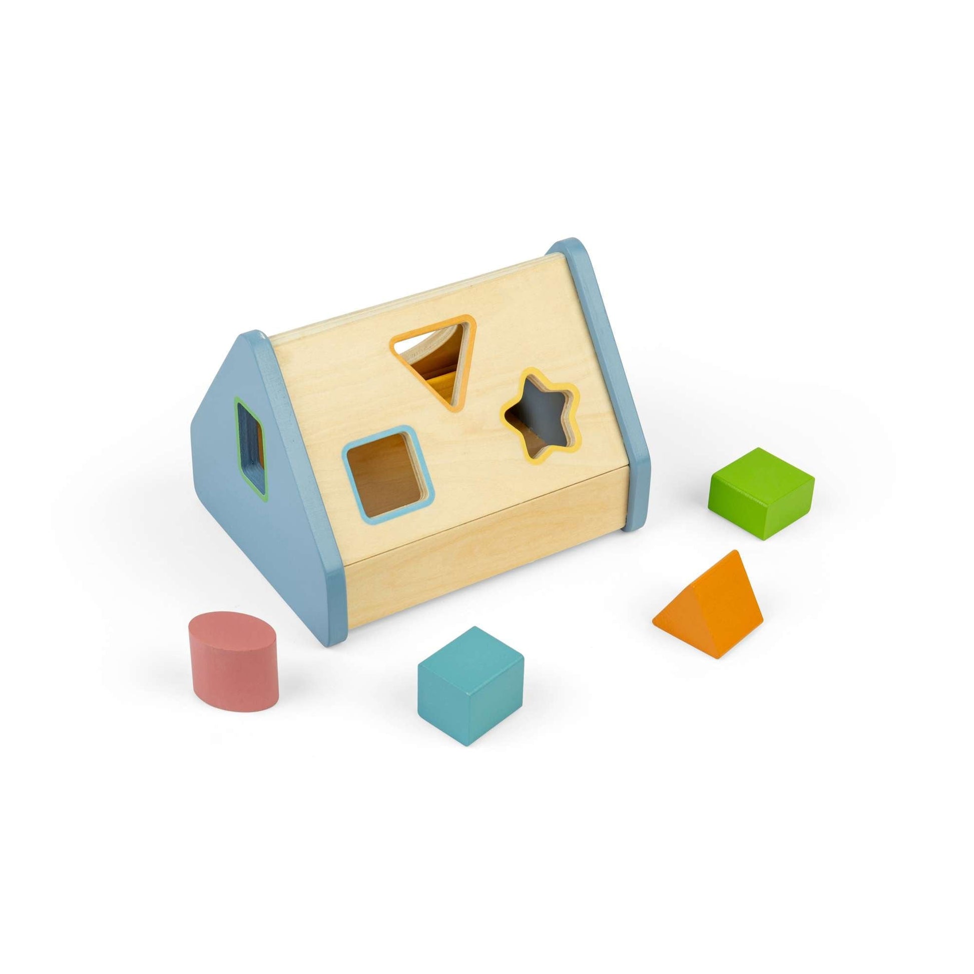 Shape Sorter House - Toby Tiger