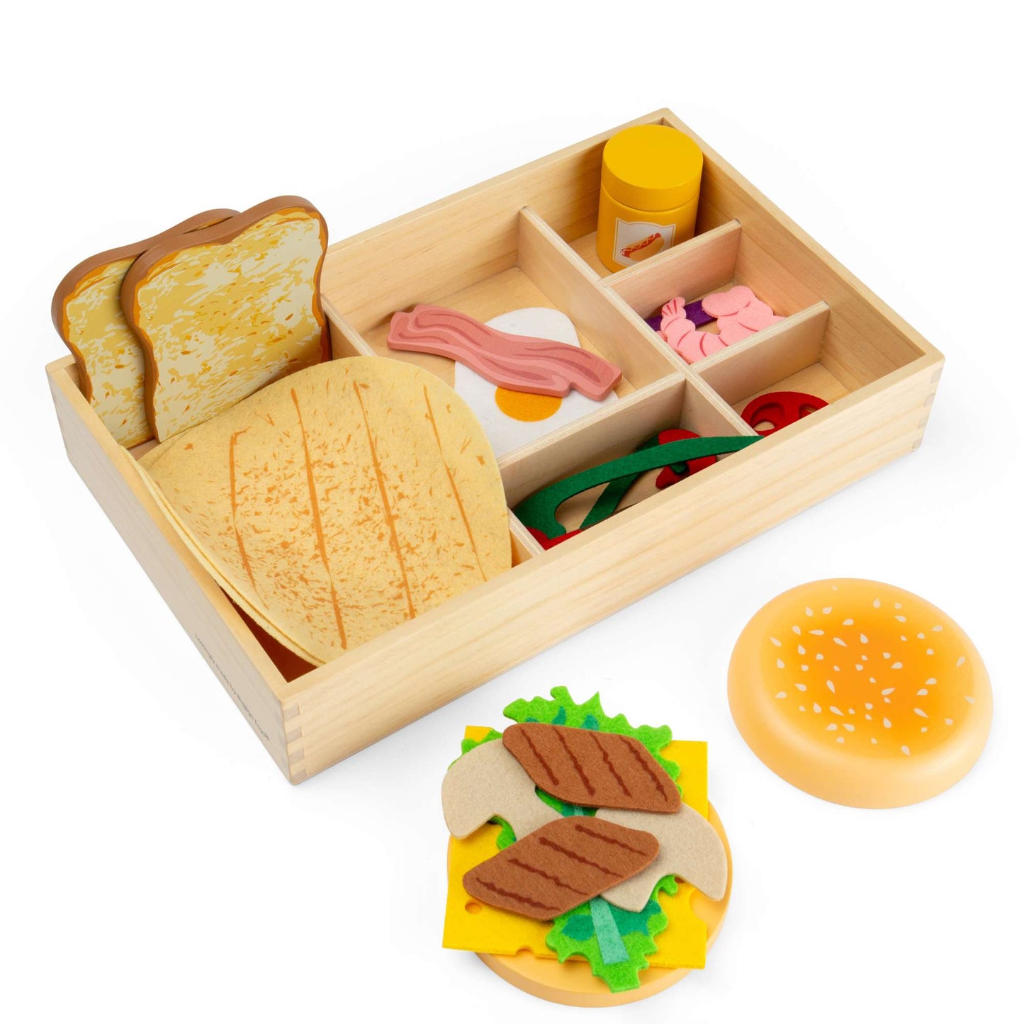 Assortiment de 30 pièces de charcuterie