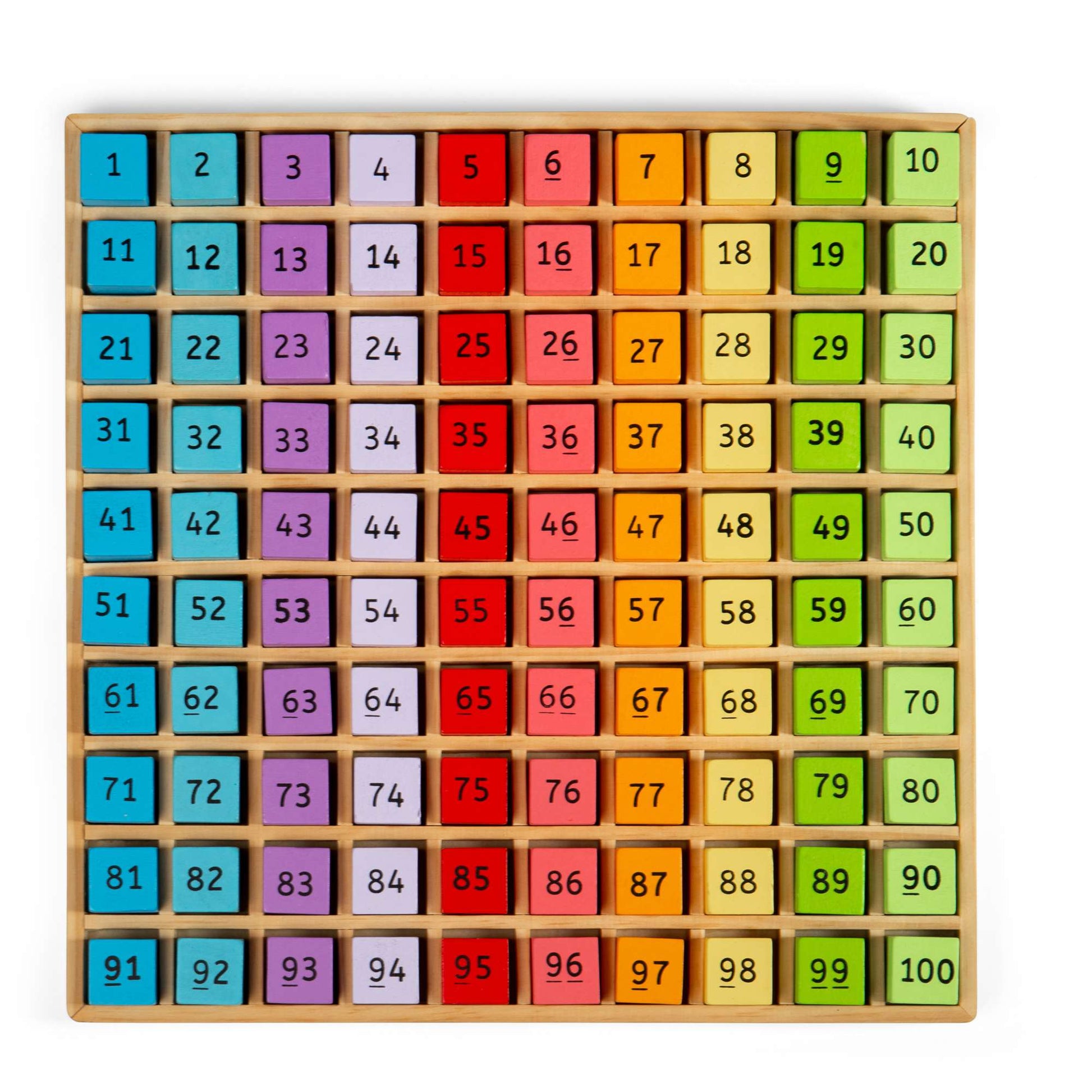 Number Tray - Toby Tiger UK