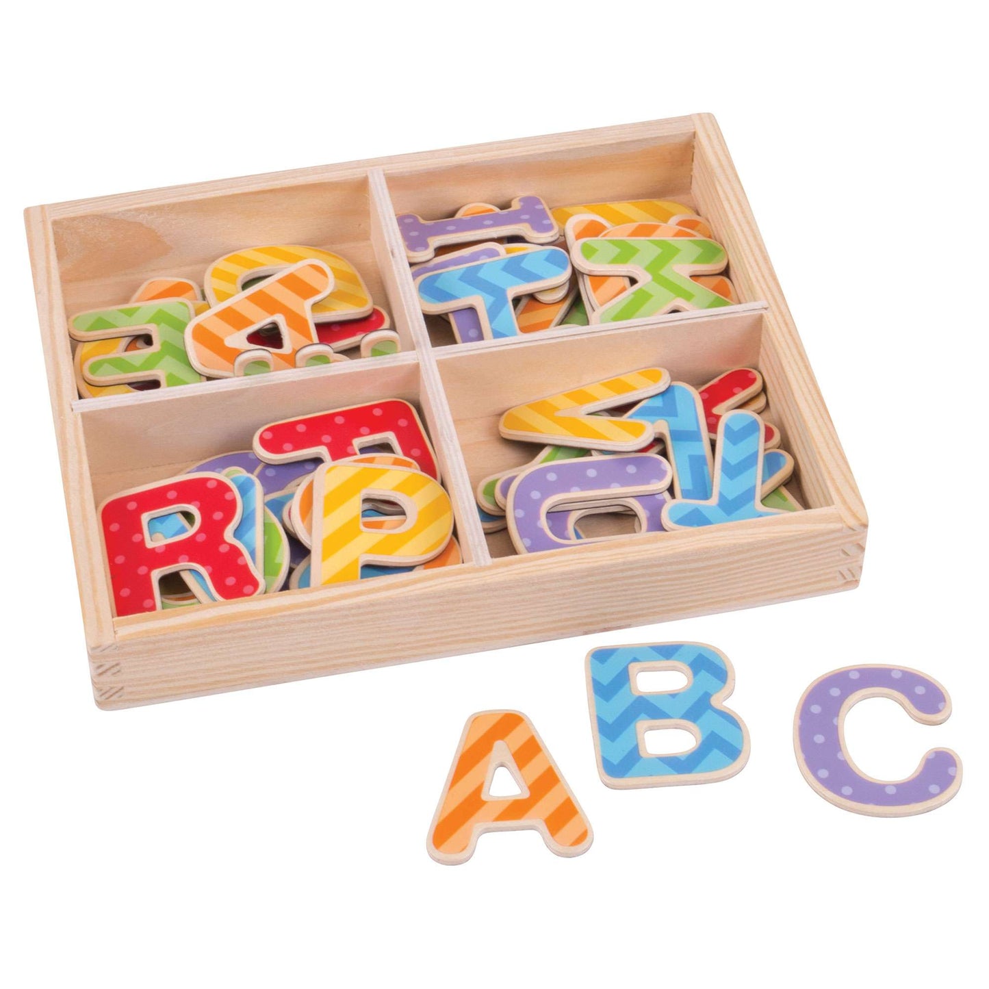 Lettres magnétiques – Majuscules