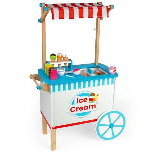 Ice Cream Cart - Wooden Indoor Toy