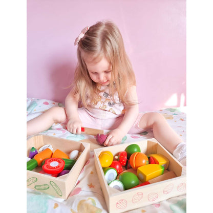 Cagette de fruits à découper