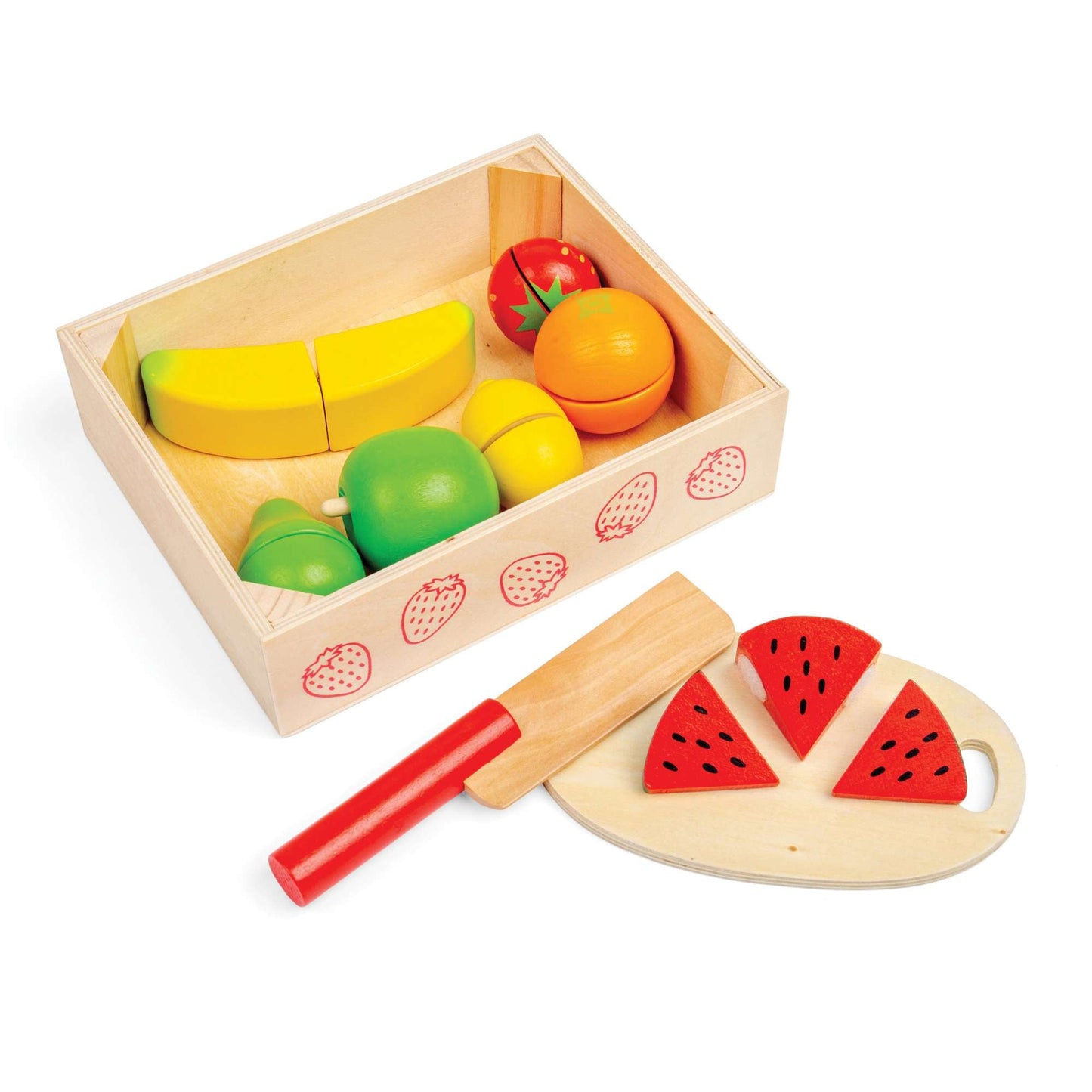 Cagette de fruits à découper