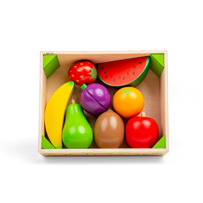 Fruit & Veg Crate Set (Wooden Toy)