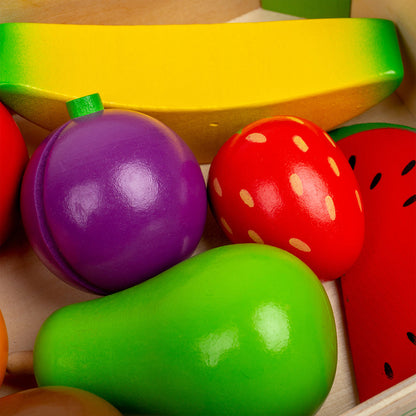 Fruit & Veg Crate Set (Wooden Toy)