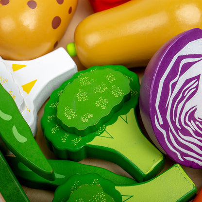 Fruit & Veg Crate Set (Wooden Toy)