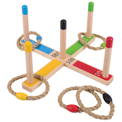 Jeu de quilles finlandaises en bois