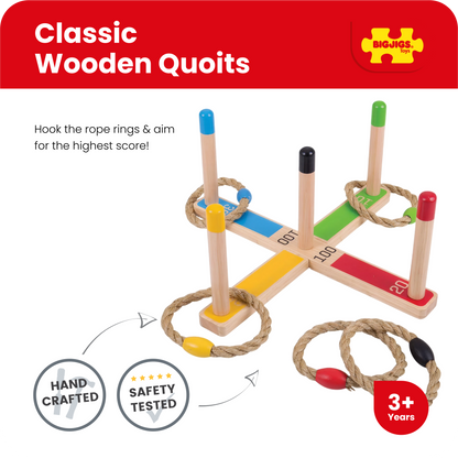 Jeu de quilles finlandaises en bois