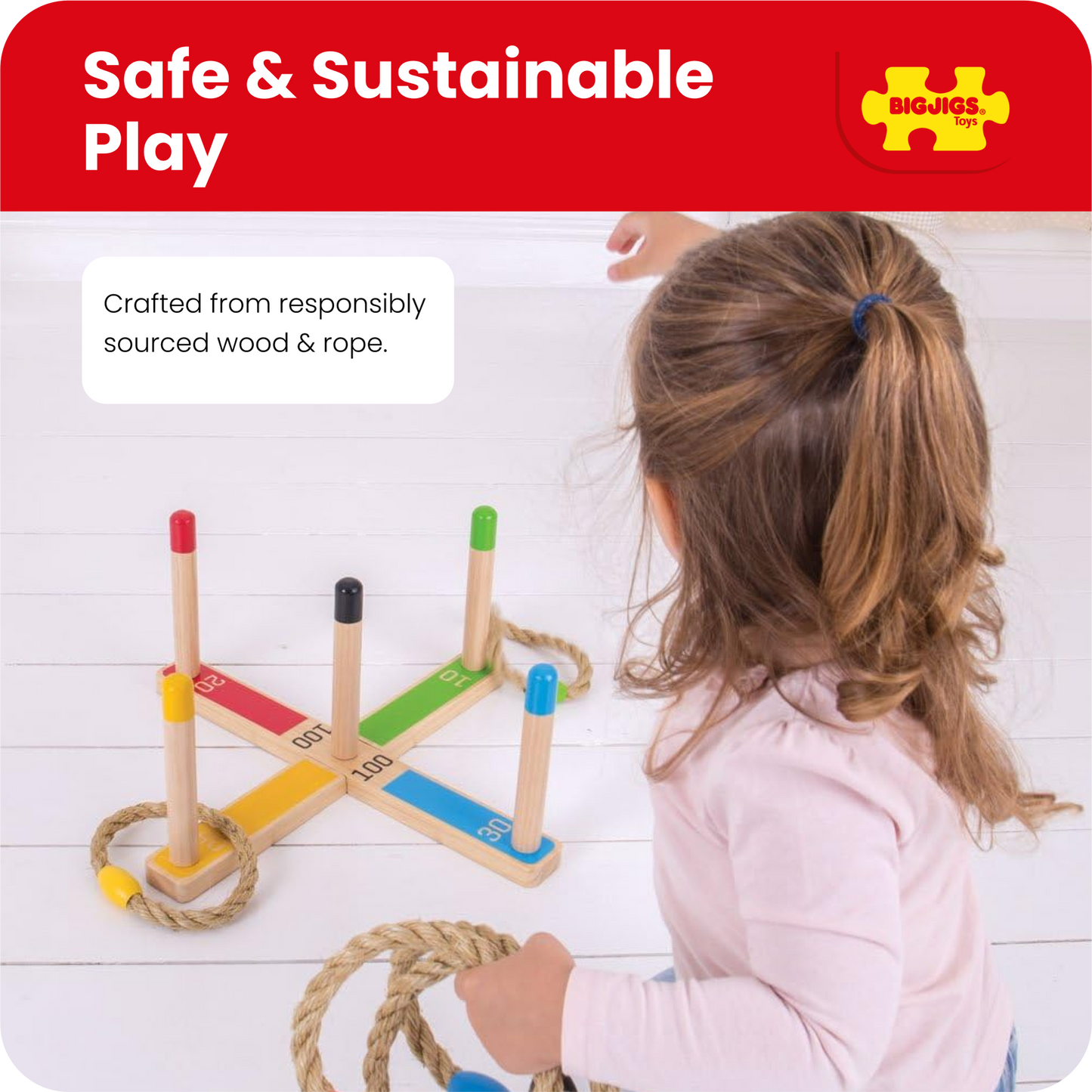 Jeu de quilles finlandaises en bois