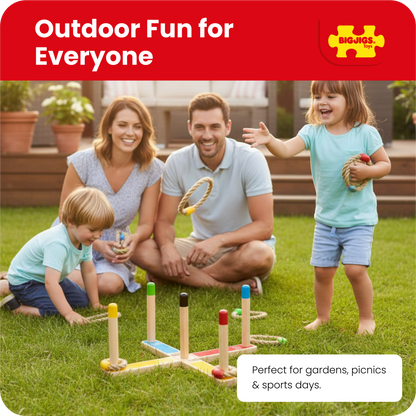 Jeu de quilles finlandaises en bois