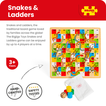 Jeu de Serpents et Échelles traditionnel