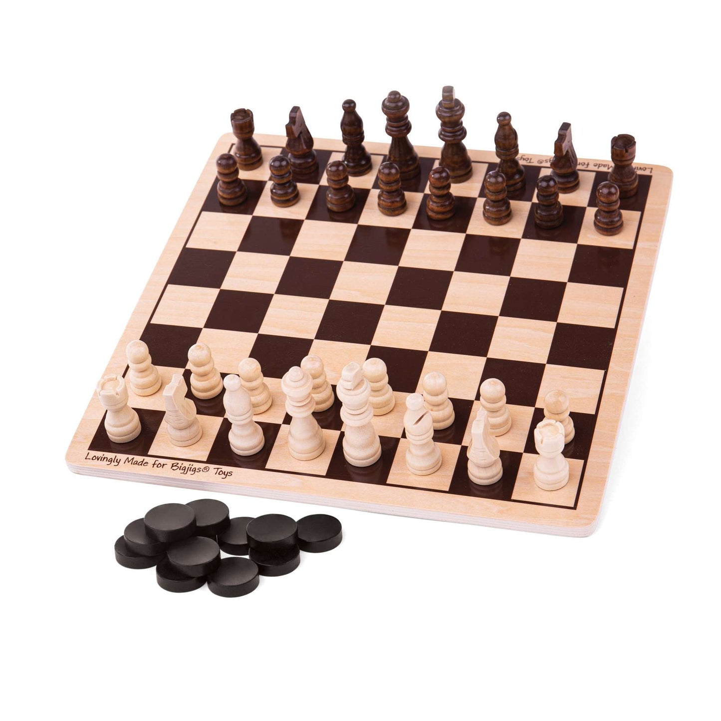 Dame und Schachspiel