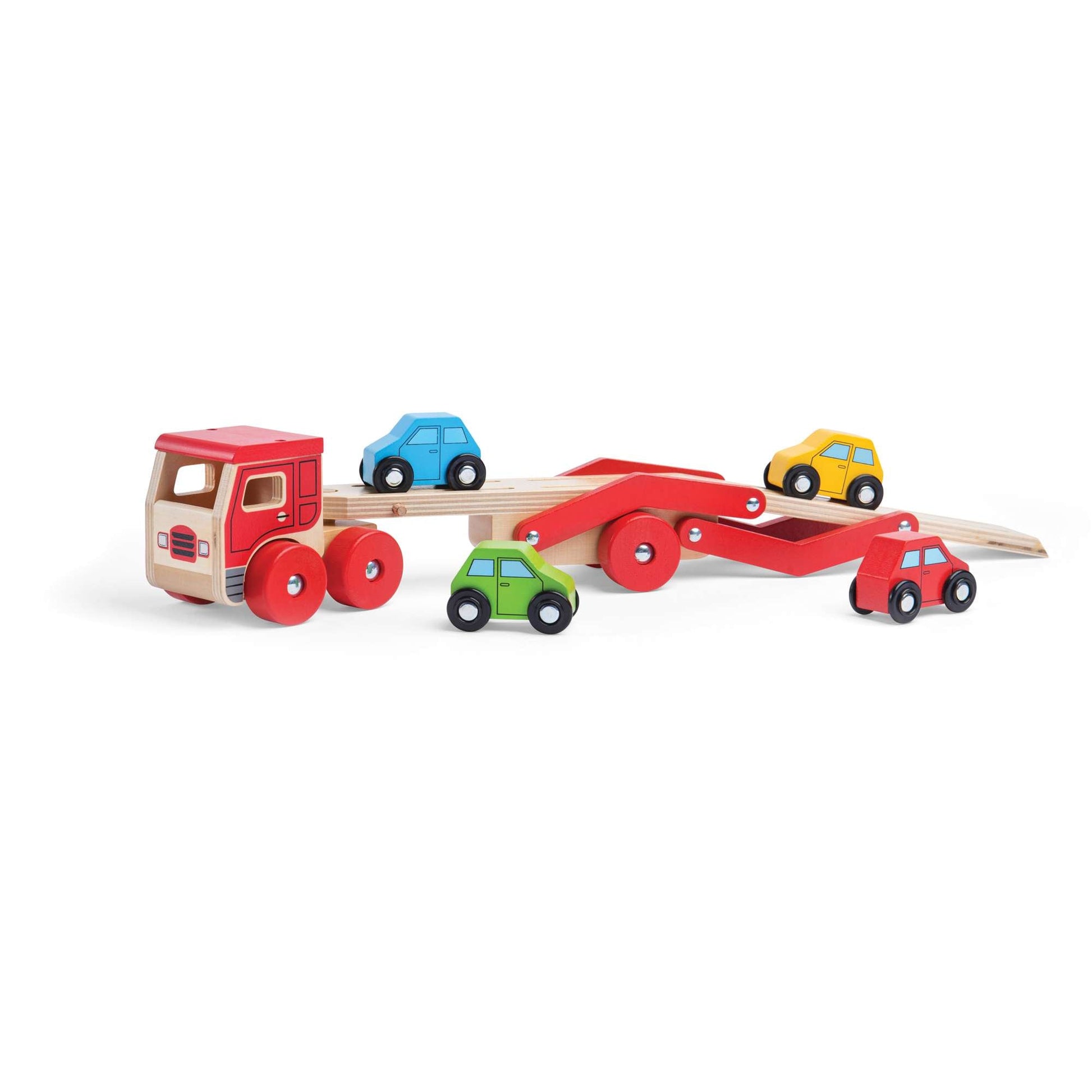 Transporter Lorry Toy - Wooden