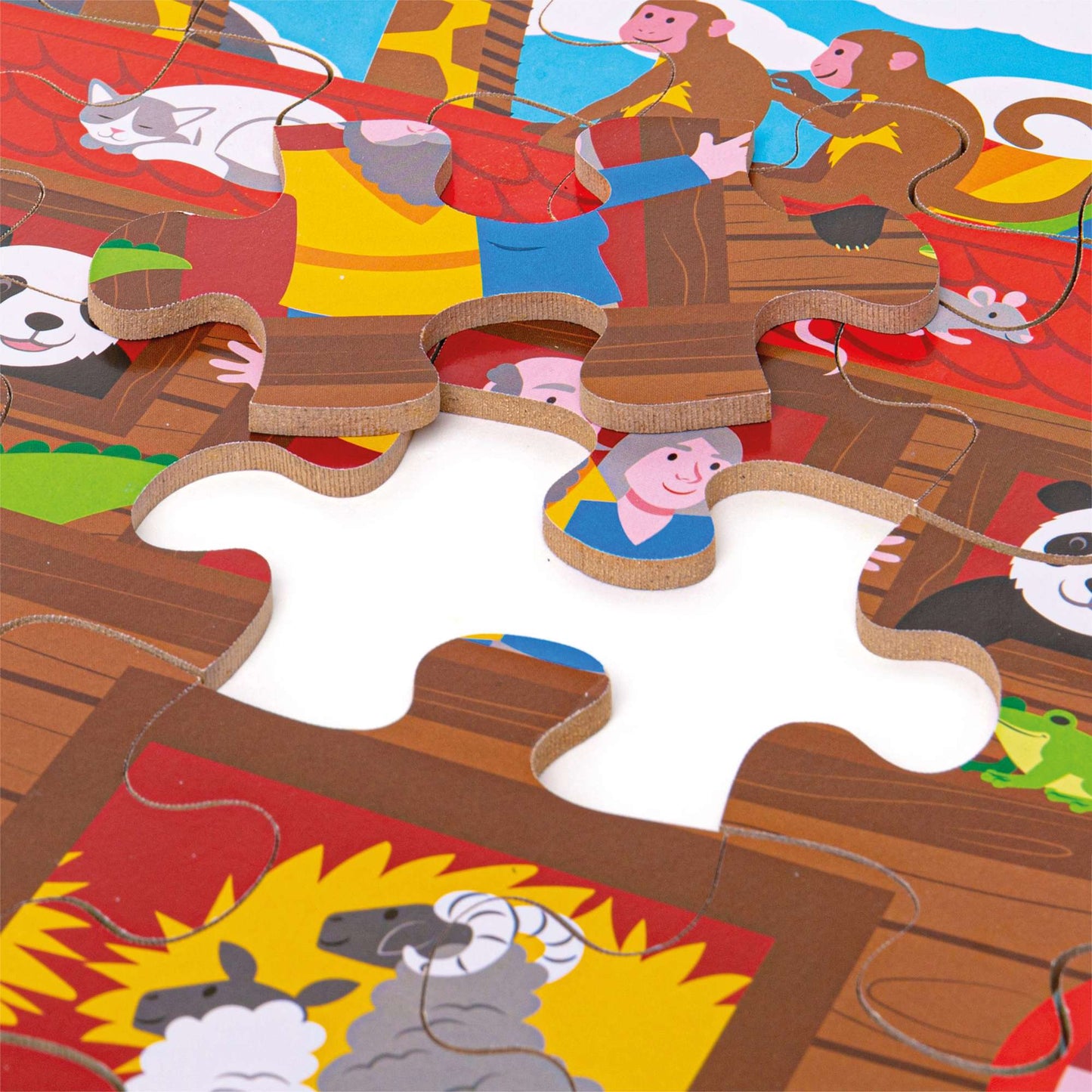 Puzzle de l'Arche de Noé (48 pièces)
