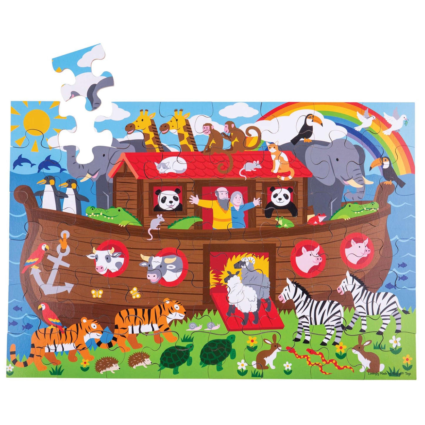 Puzzle de l'Arche de Noé (48 pièces)