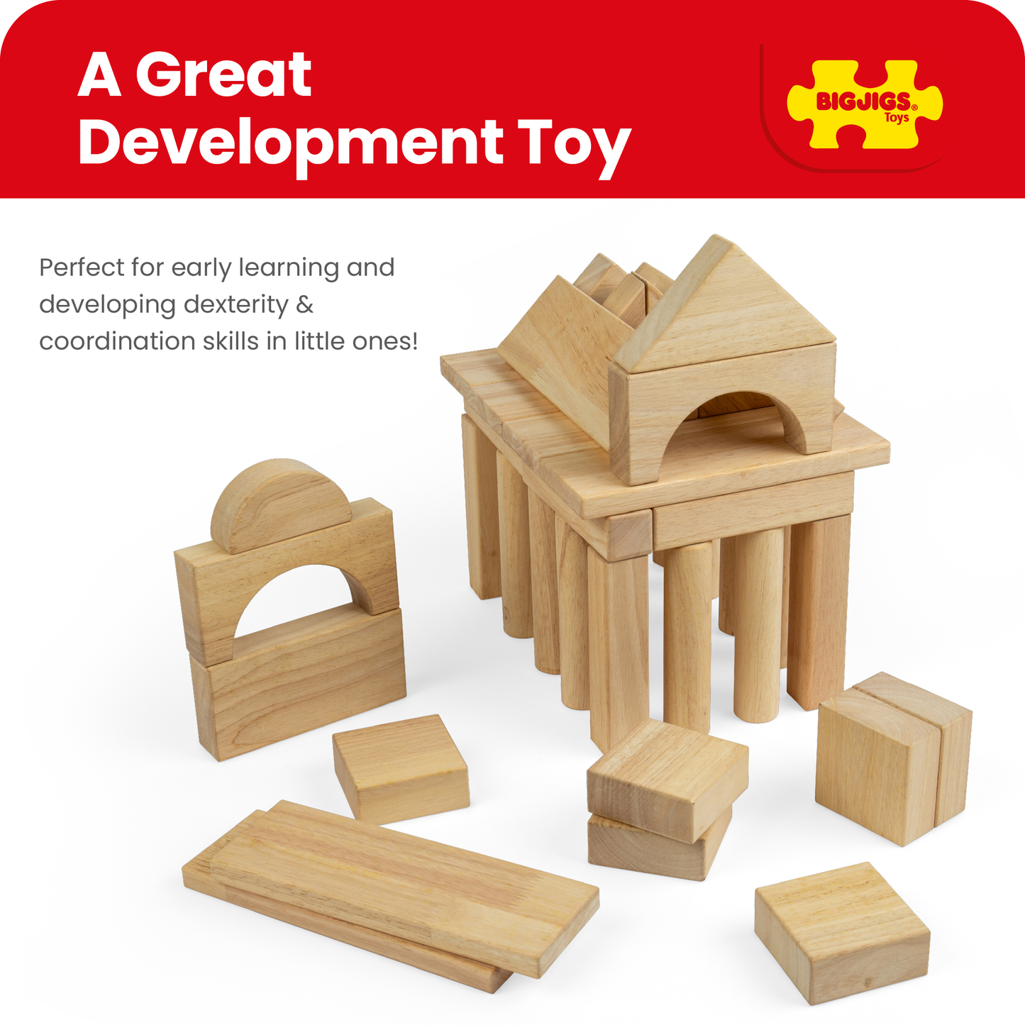 Large Wooden Stacking Blocks